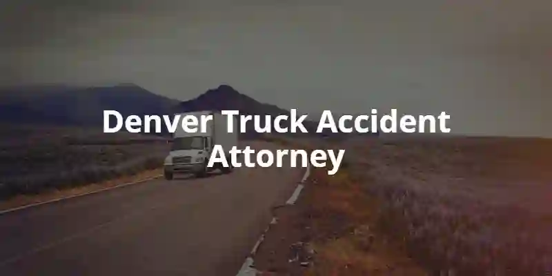 Truck accident lawyers